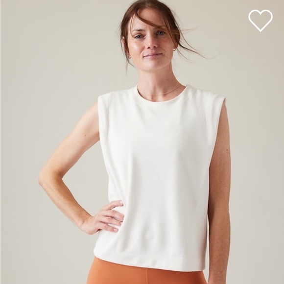 Athleta Tops - nwt athleta seasoft tank sweatshirt